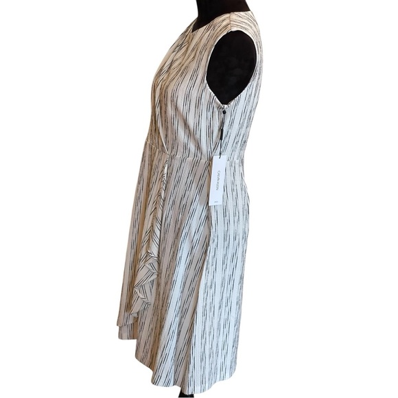 🔥SALE🔥CALVIN KLEIN NWTS SLEEVELESS WRAP DRESS SZ 6 - Picture 7 of 12